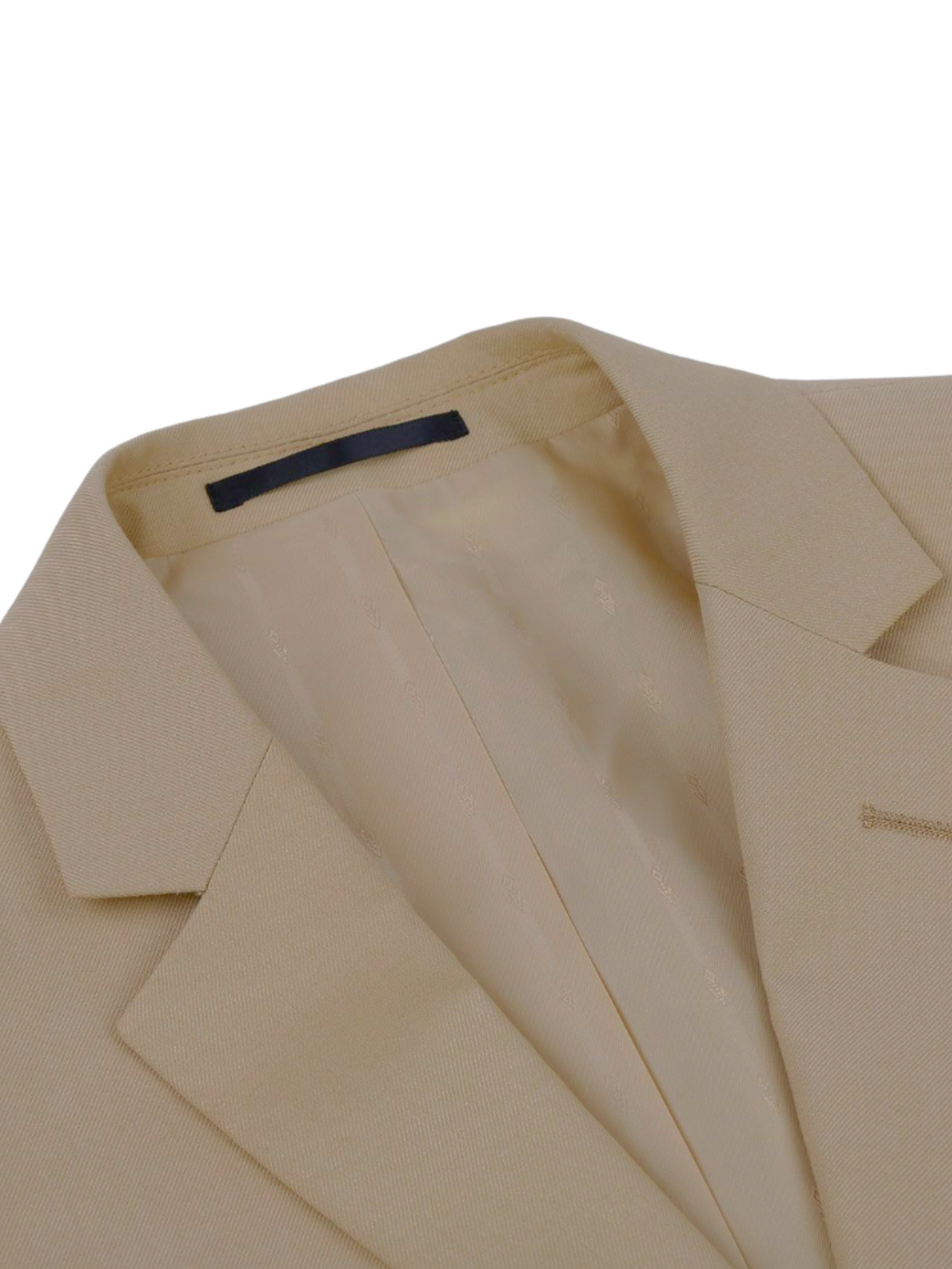 Raphael Solid Dark Tan Notch Lapel Classic Fit Two Button Suit