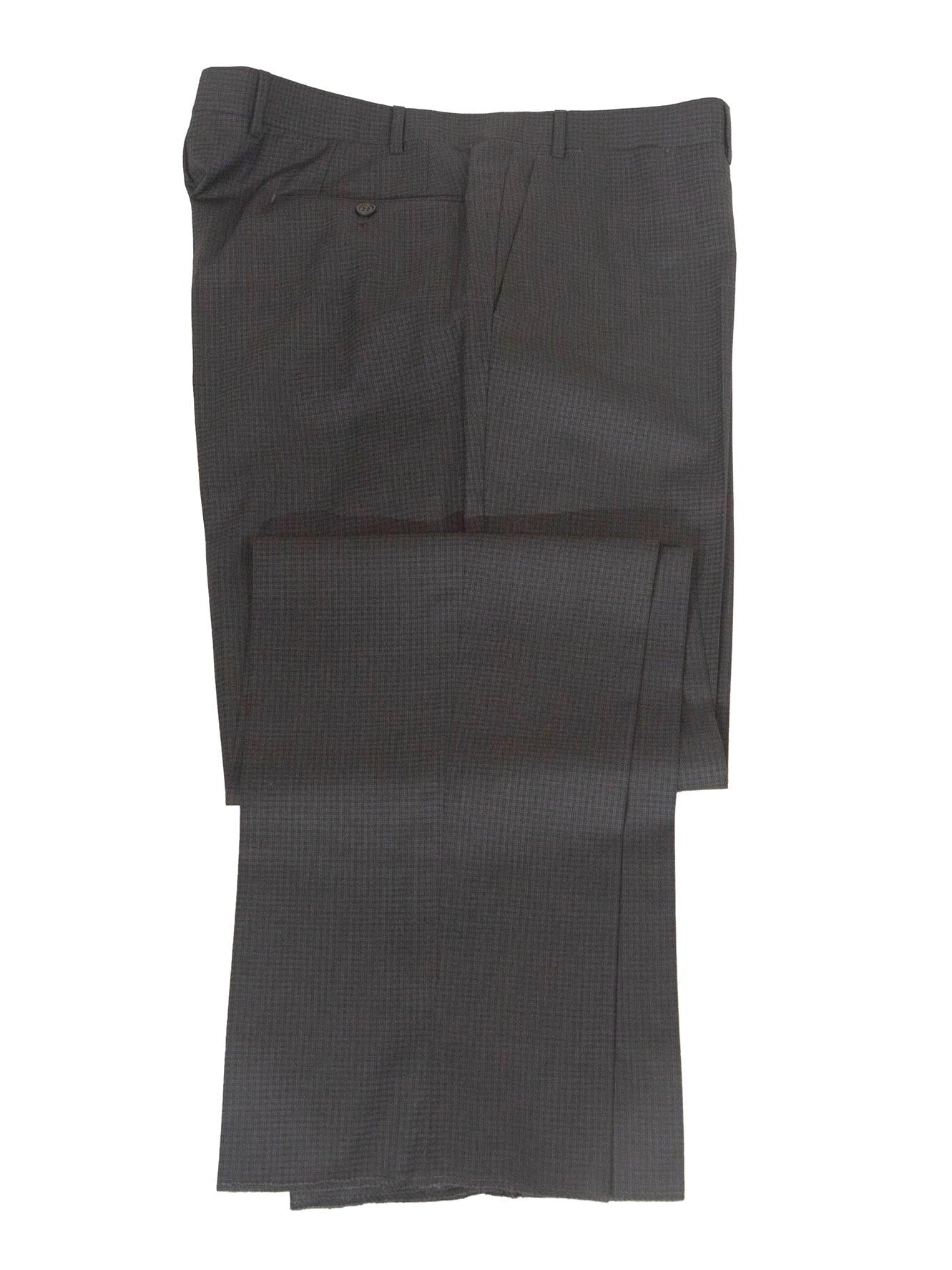 Canali 1934 Mens 48R Drop 7 Charcoal Grey Check 3 Piece Suit