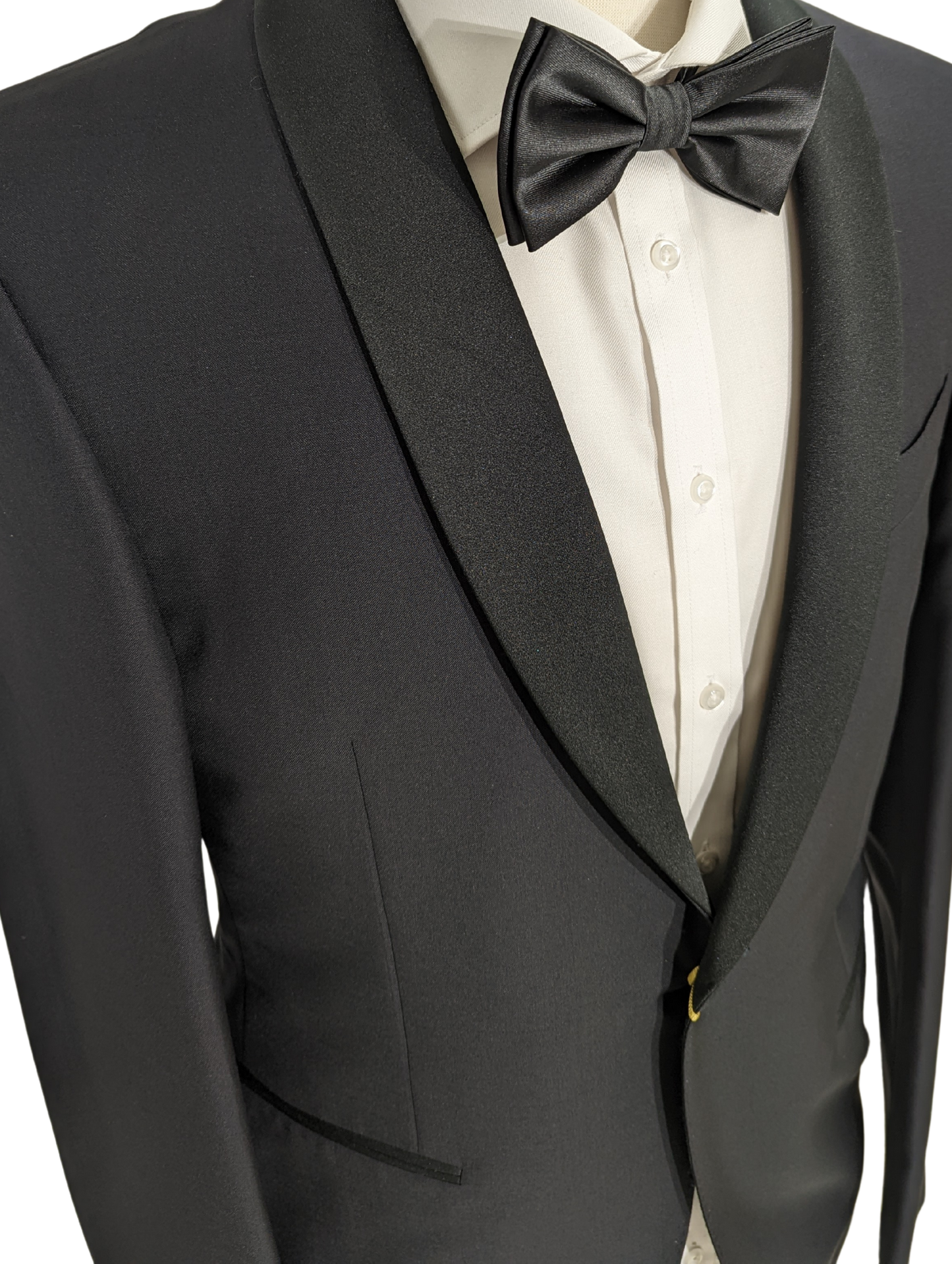 Canali Men's Navy Wool-Mohair Tuxedo 40R