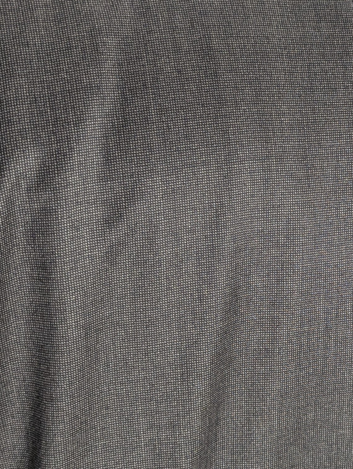 Canali Gray Nailhead 100% Wool Suit 52L