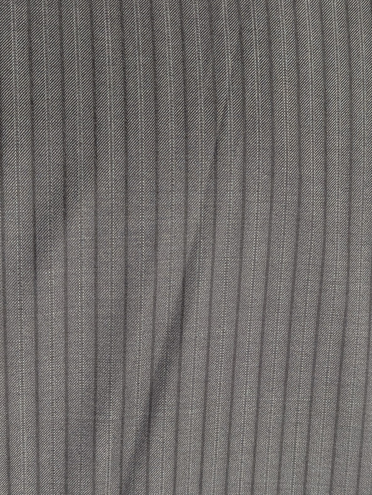 Canali Gray Pinstriped 100% Wool Suit 50L