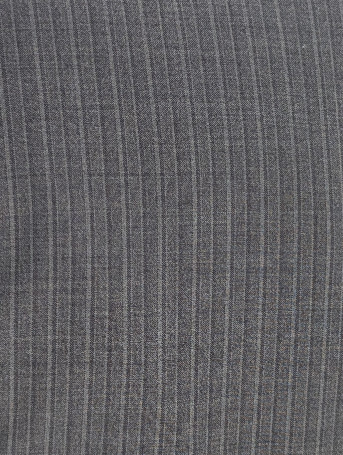 Canali Blue Pinstriped 100% Wool Suit 38R