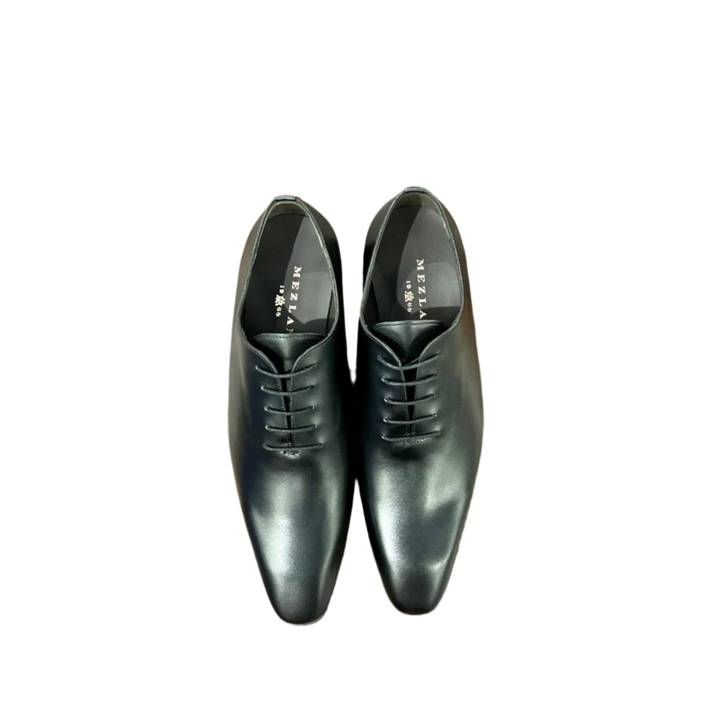 Mezlan Solid Black Lace Up Loafers