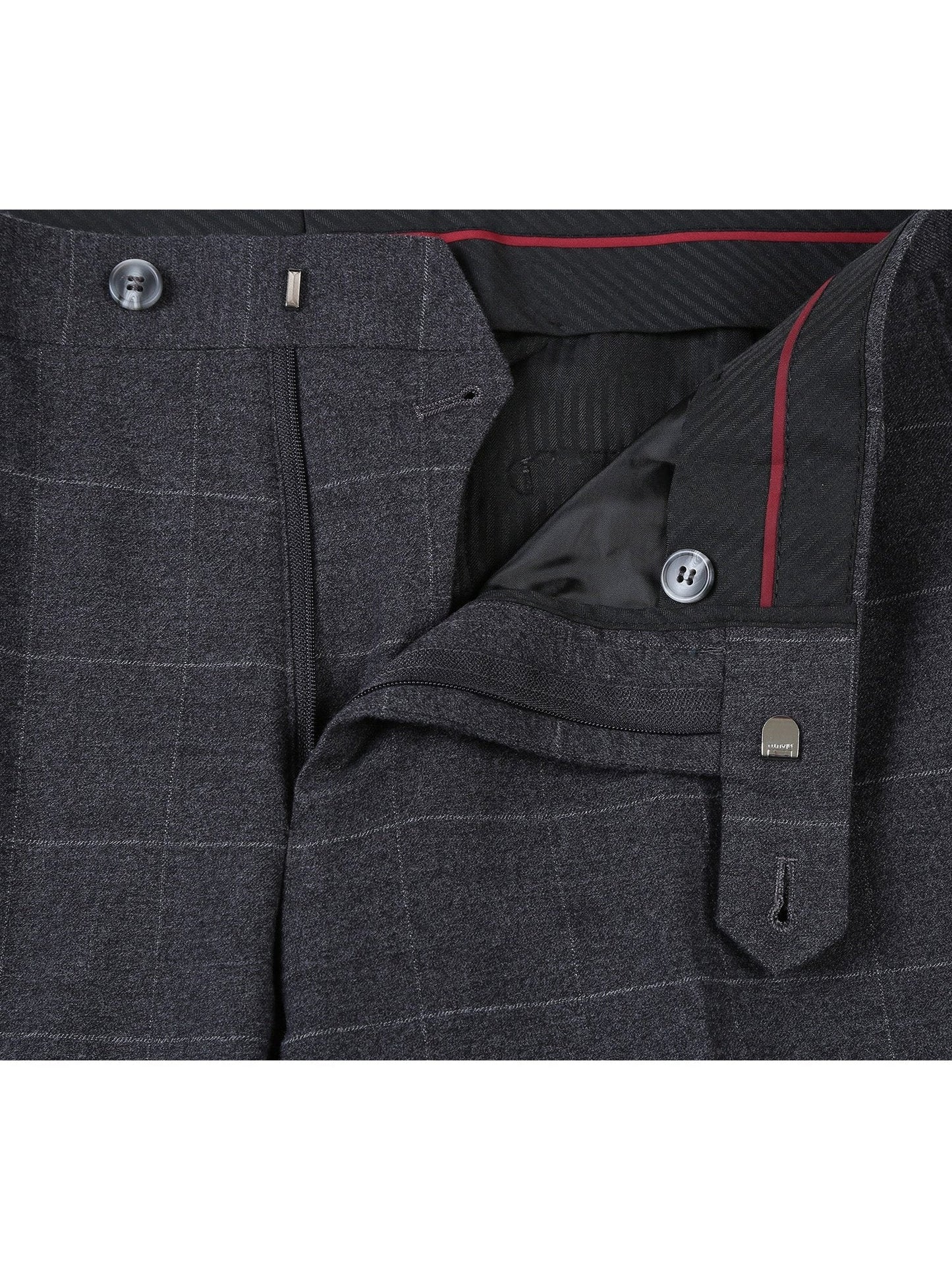 Men's Slim Fit Checked Suits