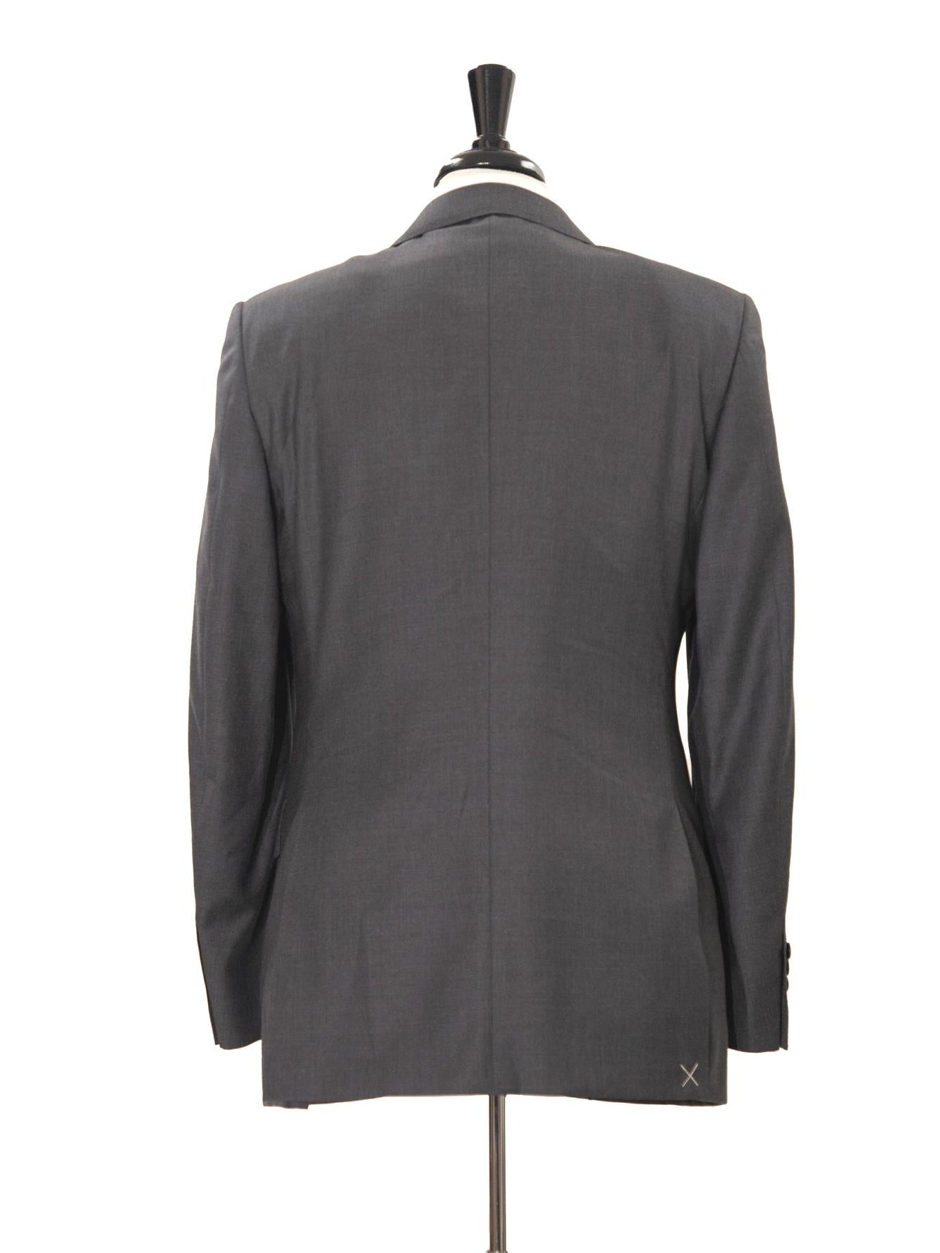 Canali 1934 Mens 40R Drop 8 Charcoal Gray 100% Wool Slim Fit 2 Piece Suit