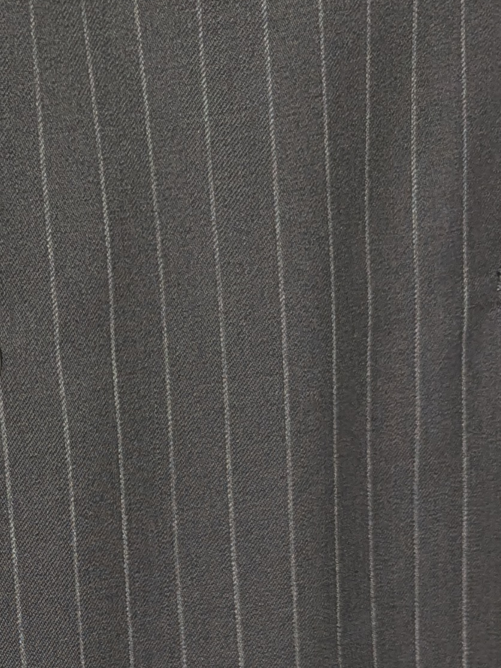 Armani Collezioni Black Pinstripe Classic Fit Two Button Notch Lapel Suit 44L