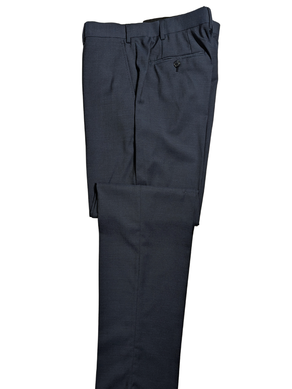 Emporio Armani G-Line Blue Notch Lapel Slim Fit 2 Button Wool Suit 42R