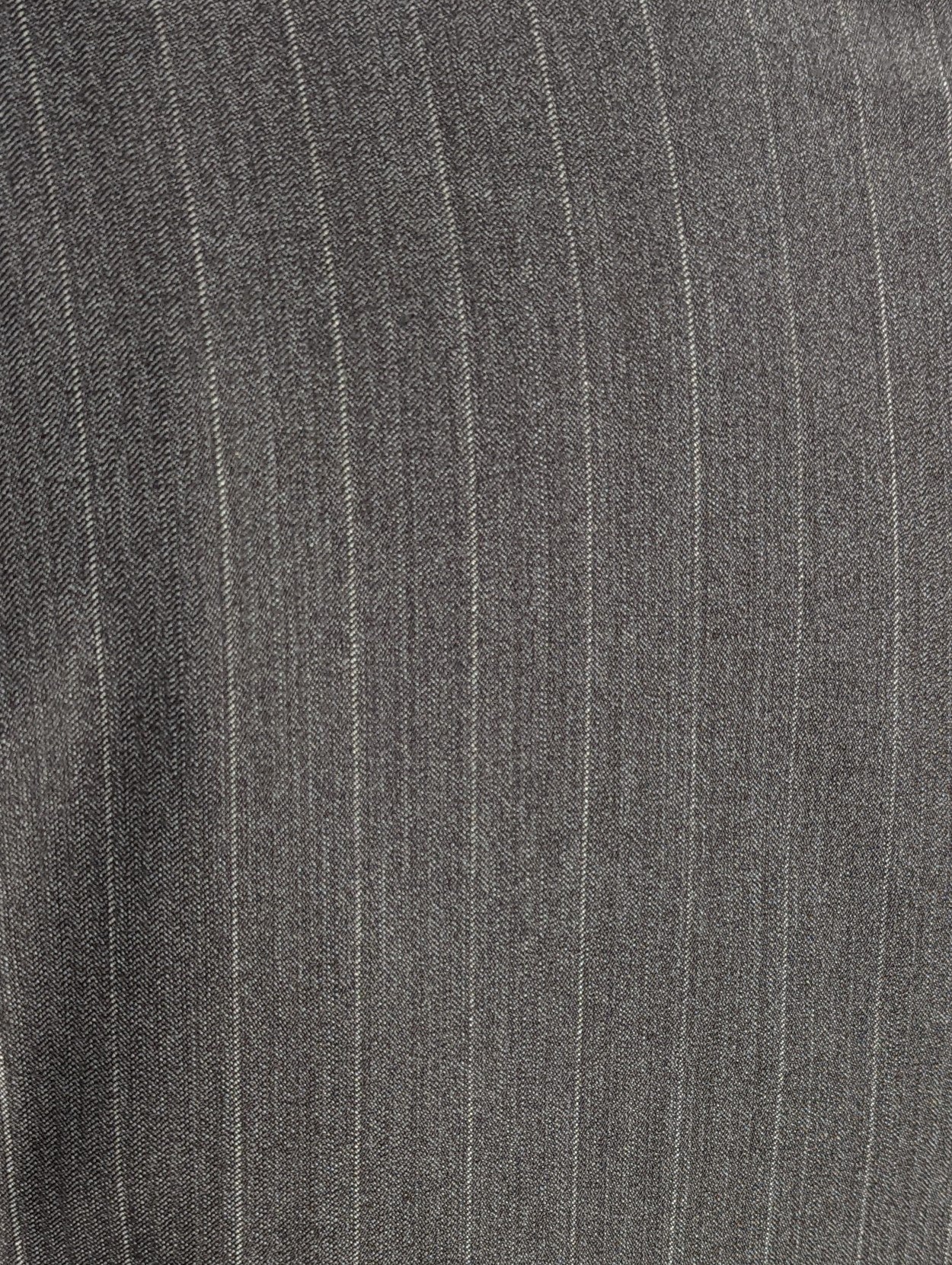 Armani Collezioni Charcoal Pinstripe 100% Wool Suit 42R