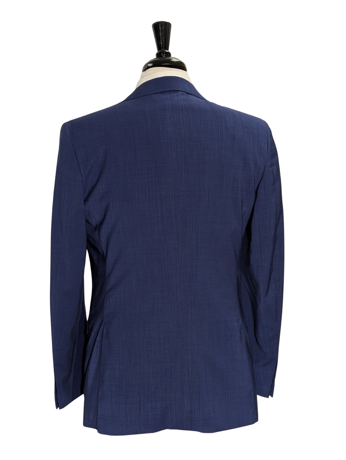 Canali Blue Birdseye 100% Wool Suit 38R