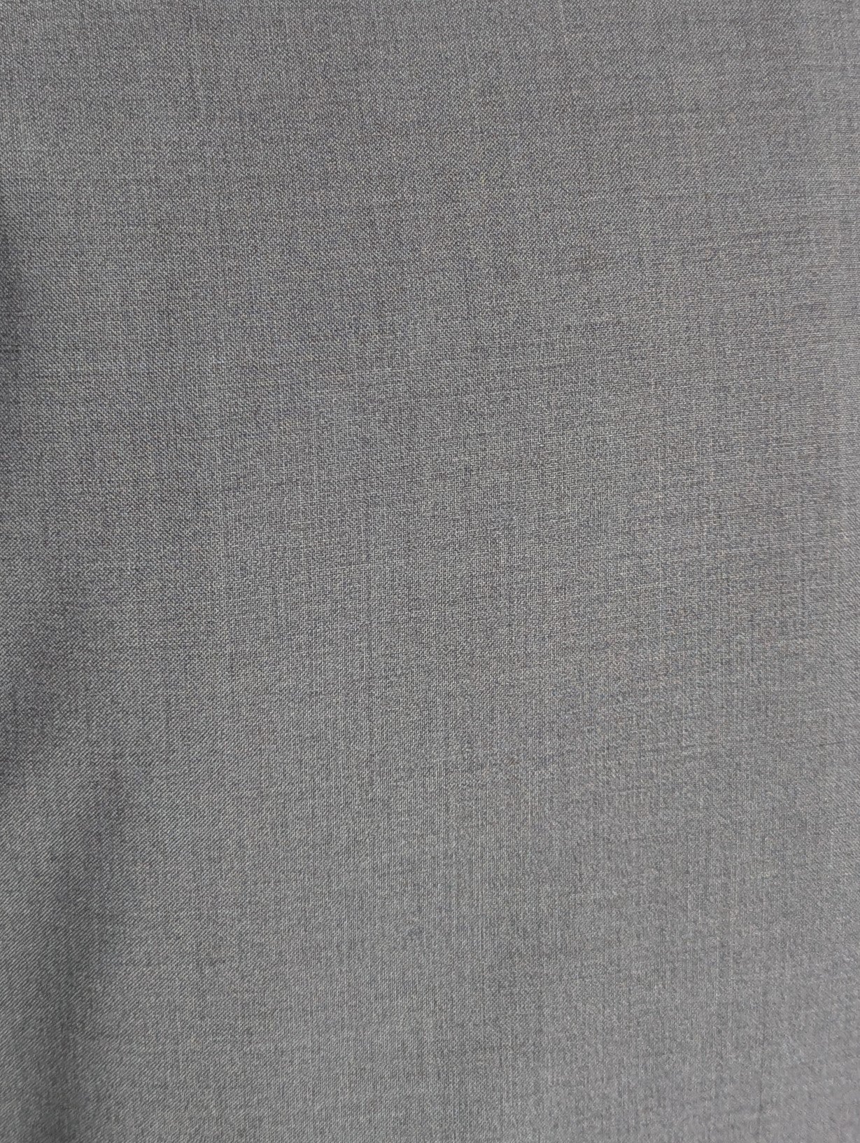 Canali Solid Blue 100% Wool Suit 38R
