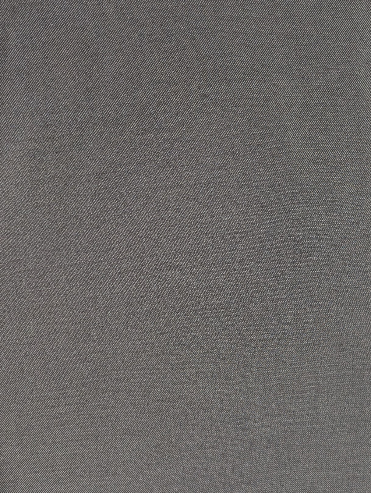 Canali Solid Gray 3-Piece 100% Wool Suit 44S