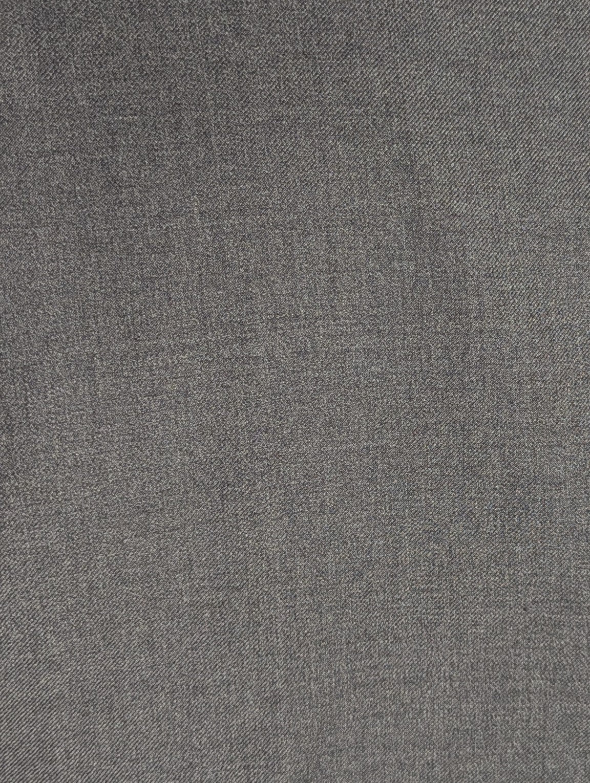 Canali Solid Charcoal 100% Wool Suit 44R