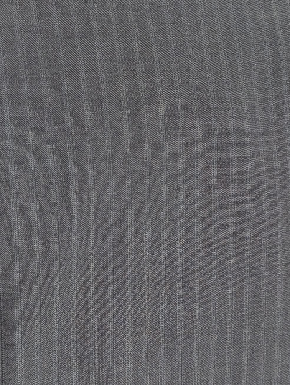 Canali Blue Tonal Pinstriped 100% Wool 3-Button Suit 50R
