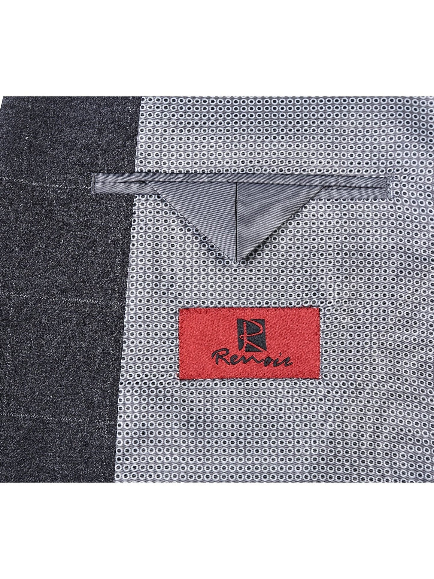 Men's Slim Fit Checked Suits