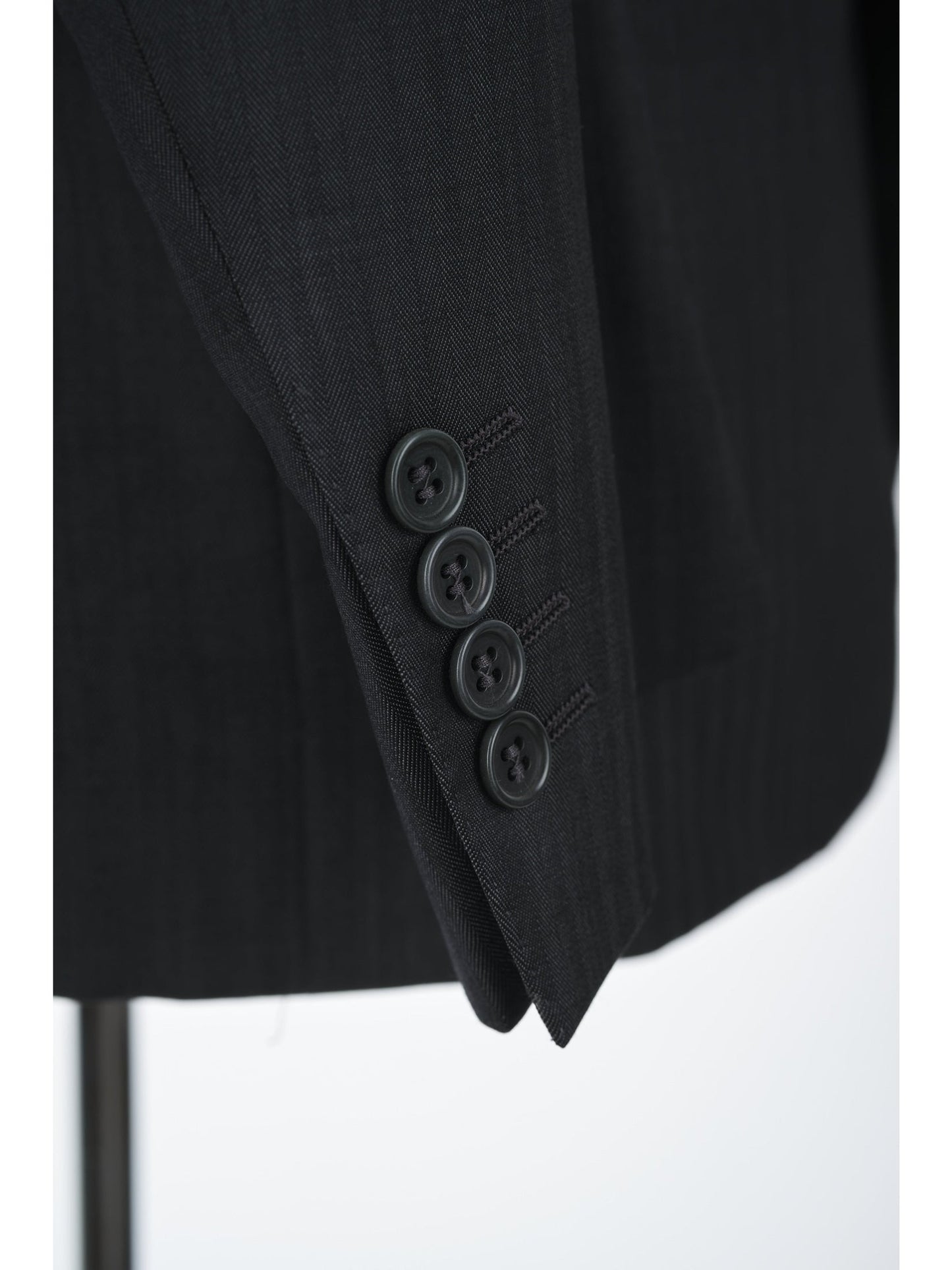 Canali 1934 Mens Gray Striped 44R Drop 6 Wool 2 Piece Suit