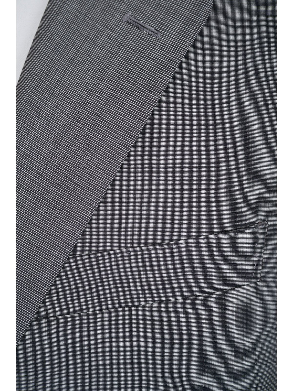 Canali Men's Gray Wool-Cashmere 2-Button Suit 44R