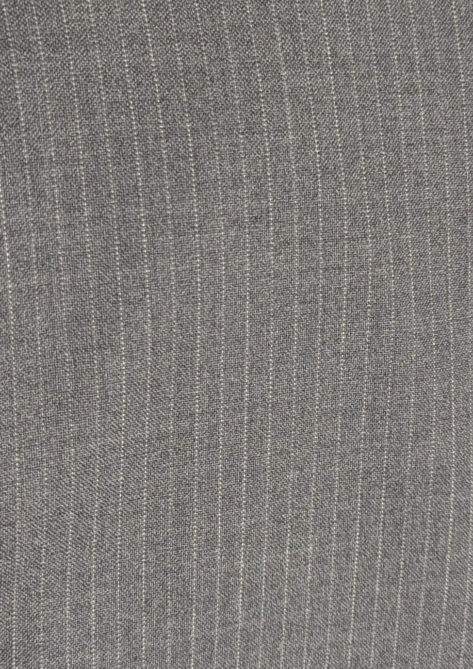 Canali Dark Gray Pinstriped 100% Wool Suit 40R