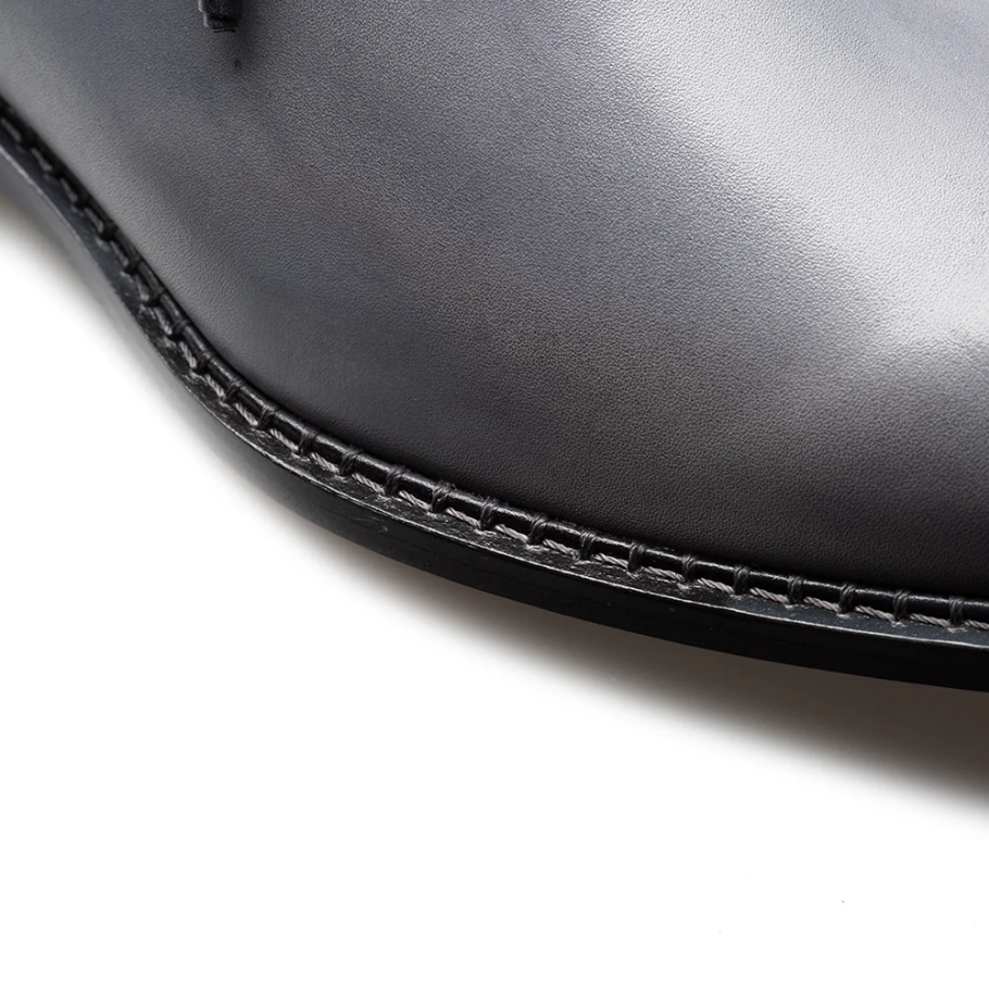 Mezlan Barbaro Two-Tone Grey Black Oxford Dress Shoes