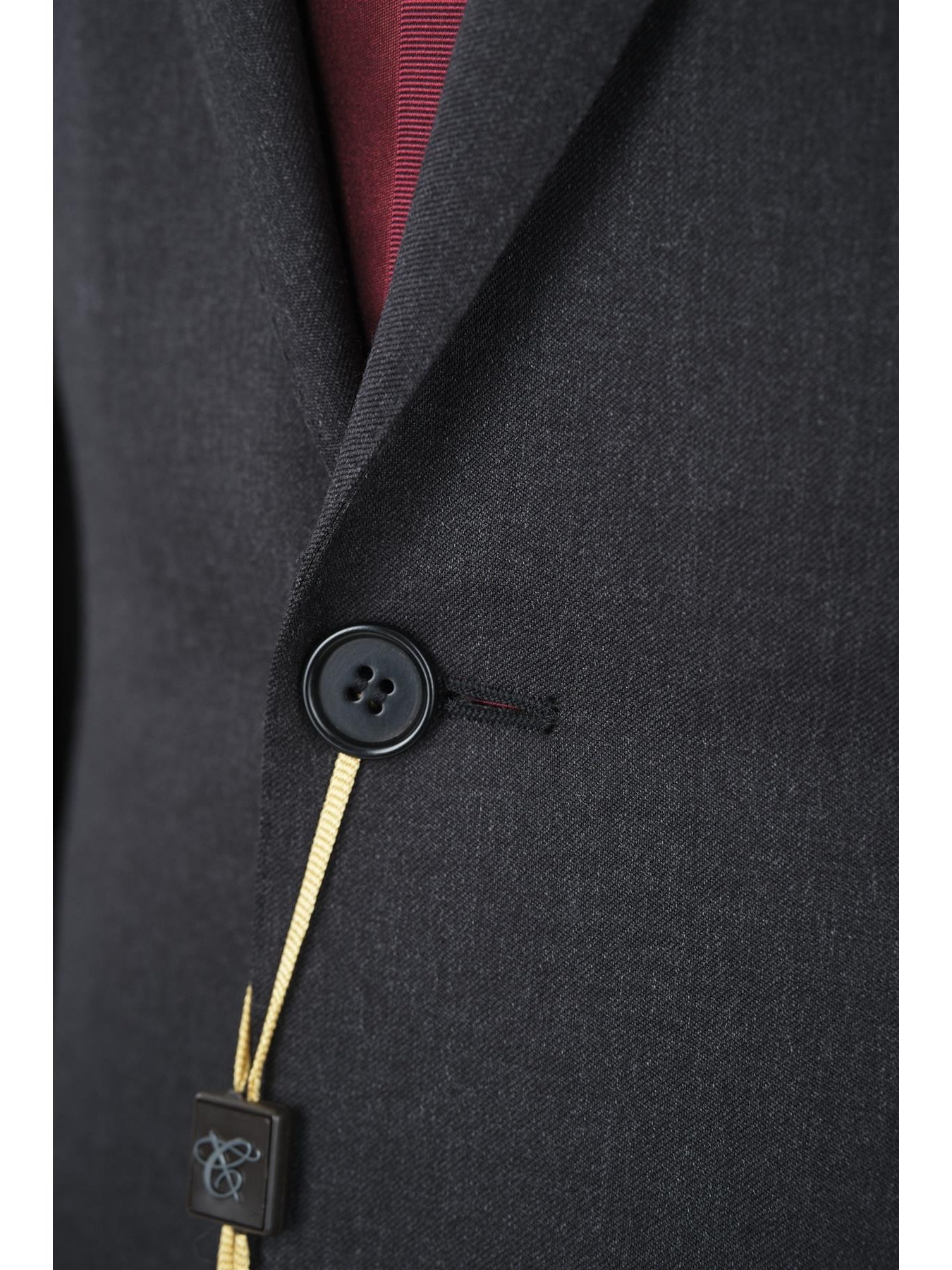 Canali 1934 Mens 40R Drop 7 Charcoal Gray 100% Wool Modern Fit 2 Piece Suit