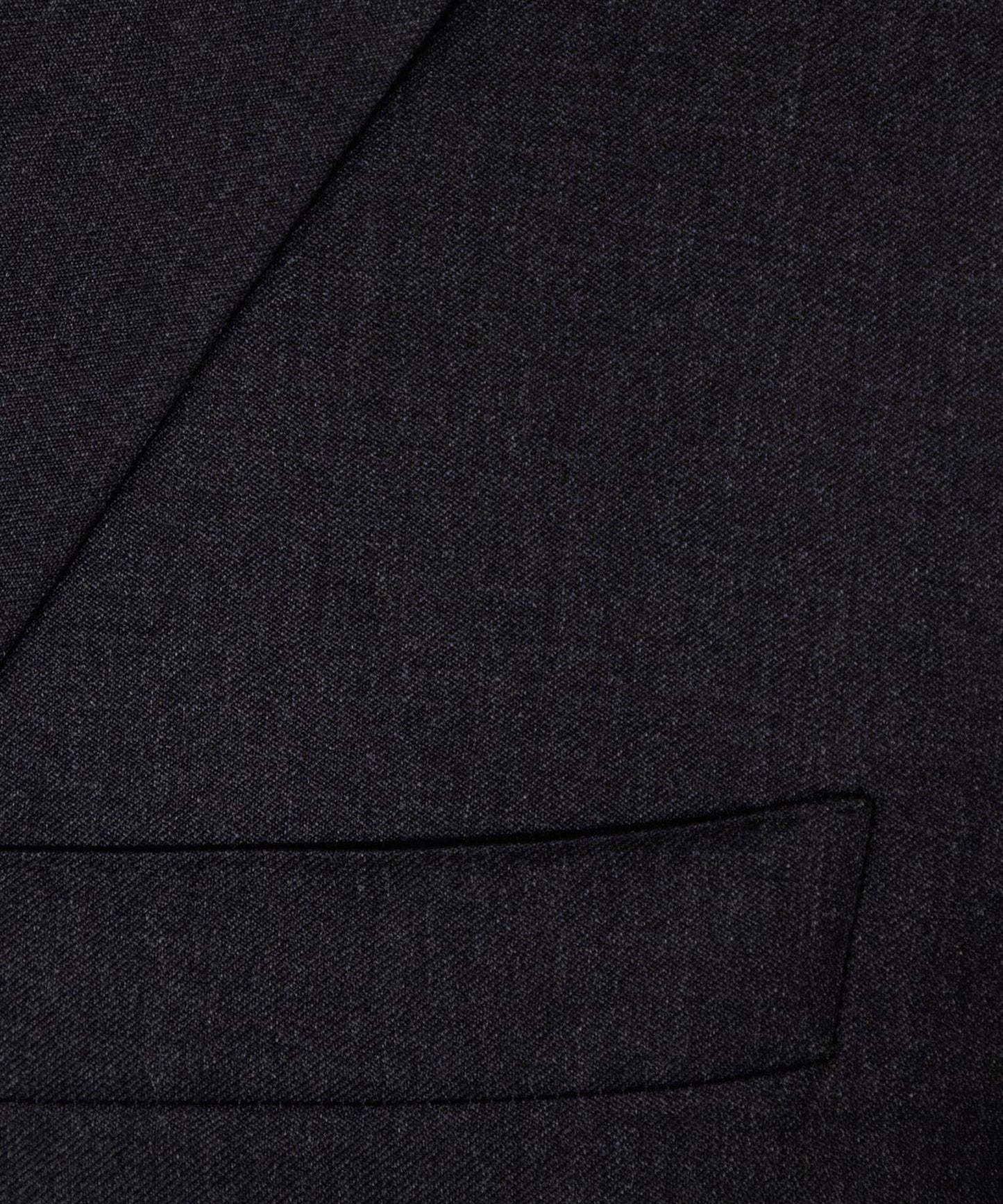 Canali Mens Dark Charcoal Grey Classic Fit 38R Drop 4 100% Wool 2 Piece Suit